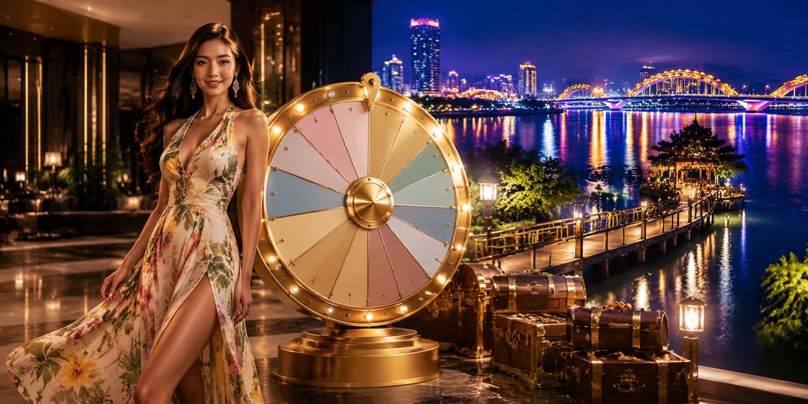 Người chơi tại Đà Nẵng tham gia vòng quay may mắn và nhận voucher ưu đãi hấp dẫn