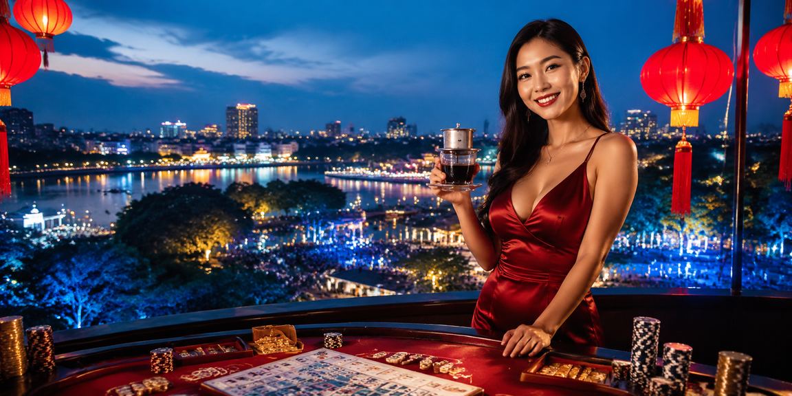 Người dùng Hà Nội chơi game bài và nhận khuyến mãi từ 483 khi uống cà phê buổi sáng